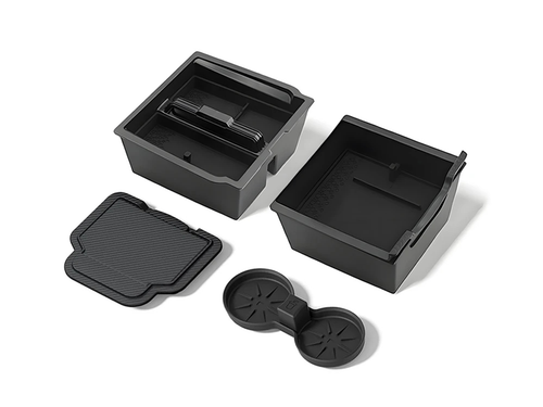 Centre Console Organiser Set (Pack of 4) — Model Y Juniper (2025–2026)
